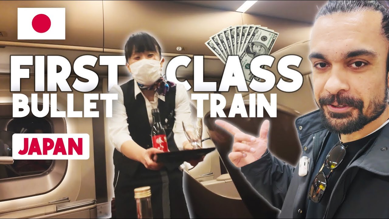 Japan&rsquo;s Most Expensive Bullet Train Experience | Hayabusa First Class Ride 🇯🇵🚄
