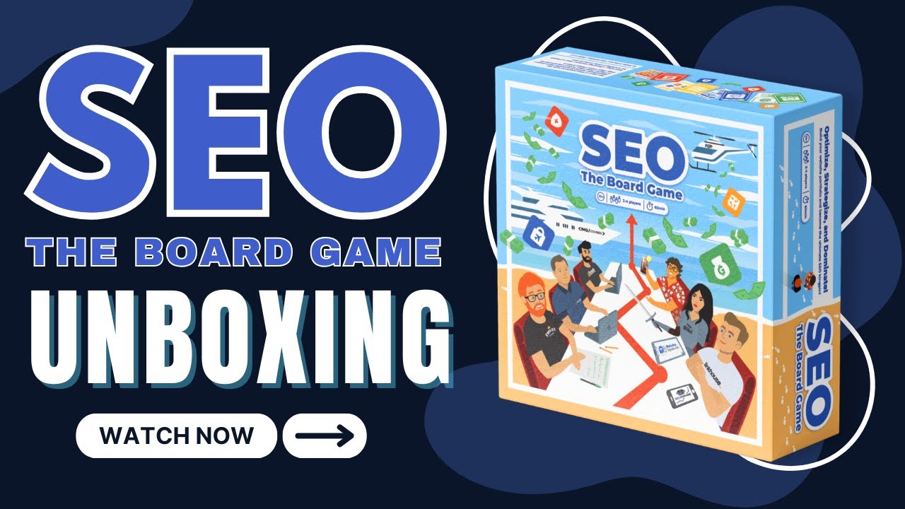 Unboxing Video of SEO The Board Game by IMG Courses | Kyle Roof | PageOptimizer Pro