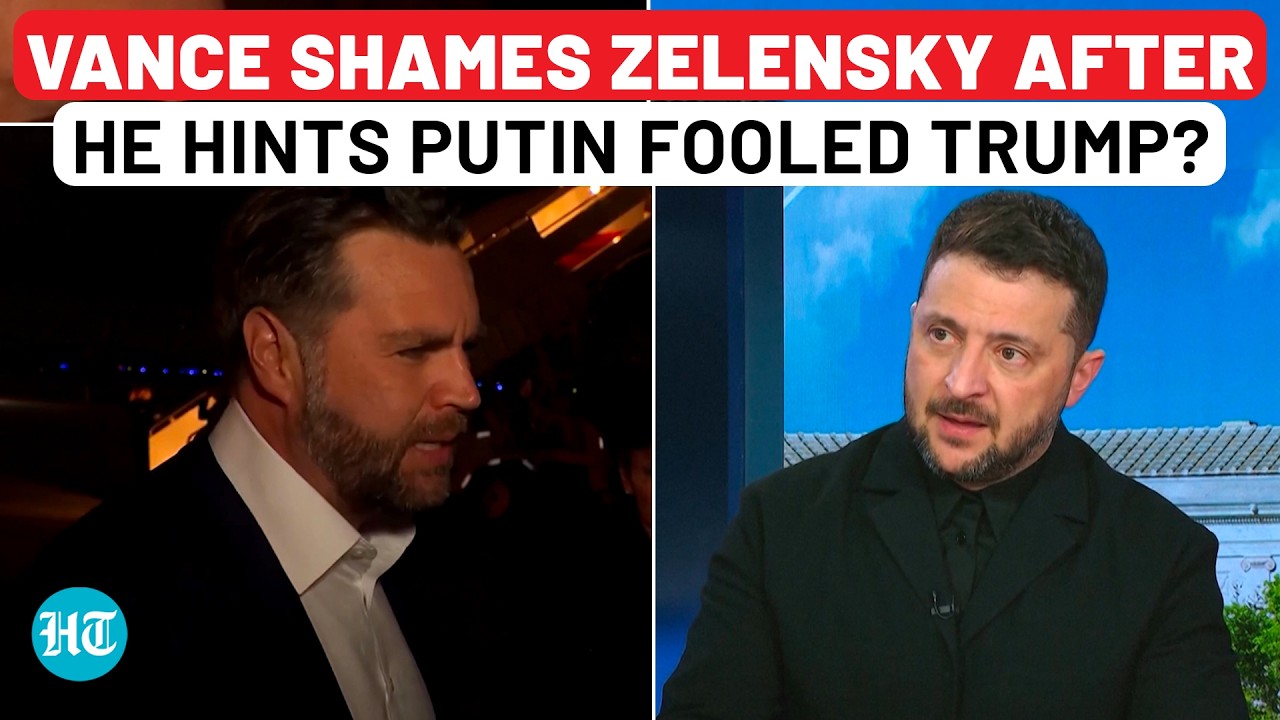 Zelensky & Vance's New TV Fight After Trump Says 'No' To Ukraine For Tomahawk Missiles| Putin,Russia