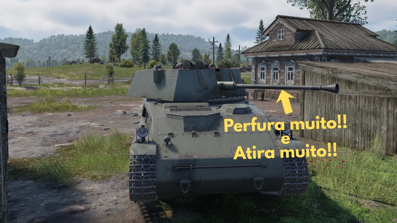 War Thunder: anti-aerea que fura muito!