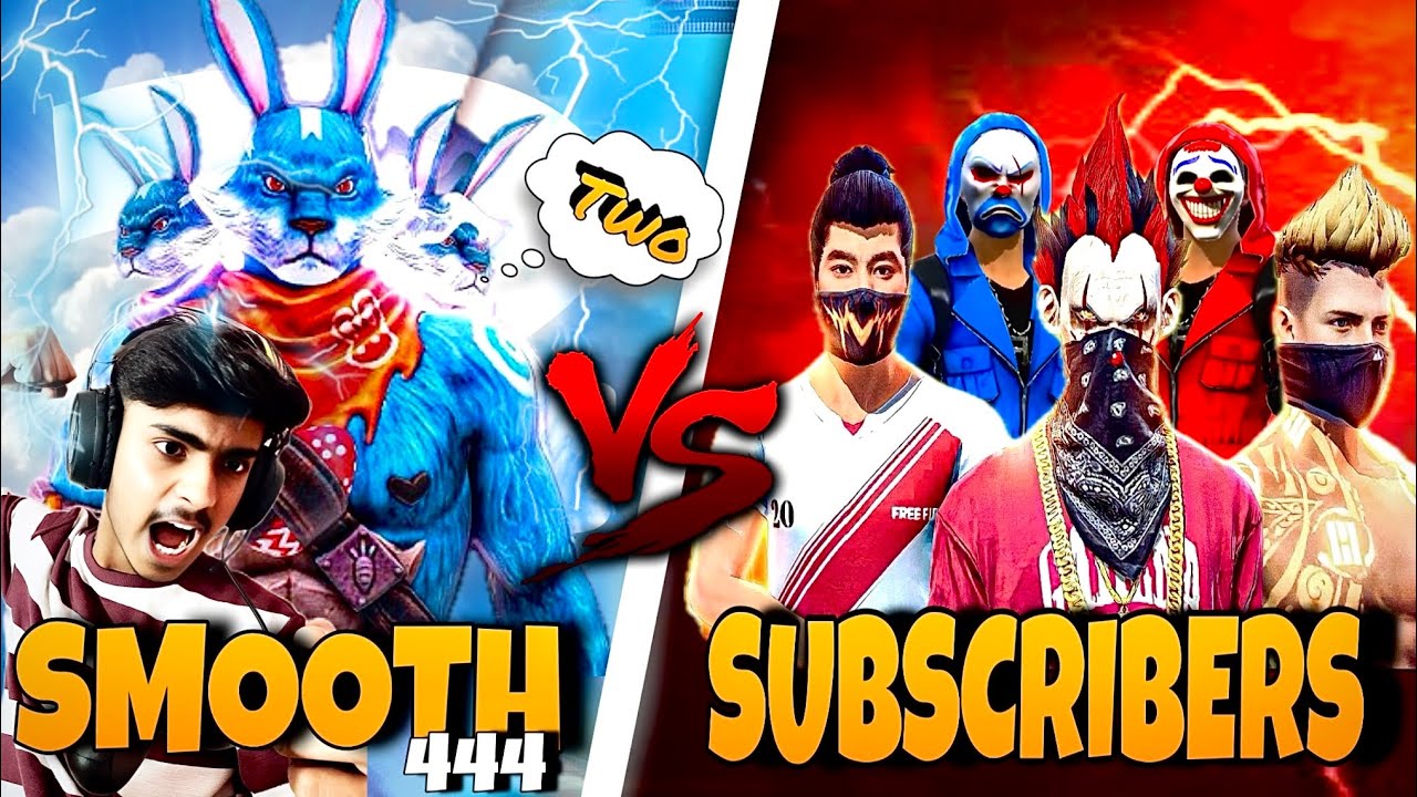 2 Ng Smooth Vs 6 Pro Subscribers😱⁉️ On Live‼️ 2vs6 