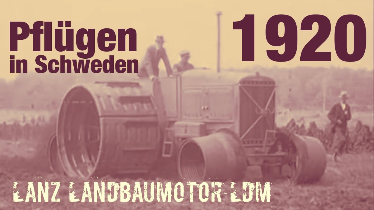 Lanz Landbaumotor Schweden 1920 #classictractor #lanzbulldog #hartparr #fiat #avance #case #twincity