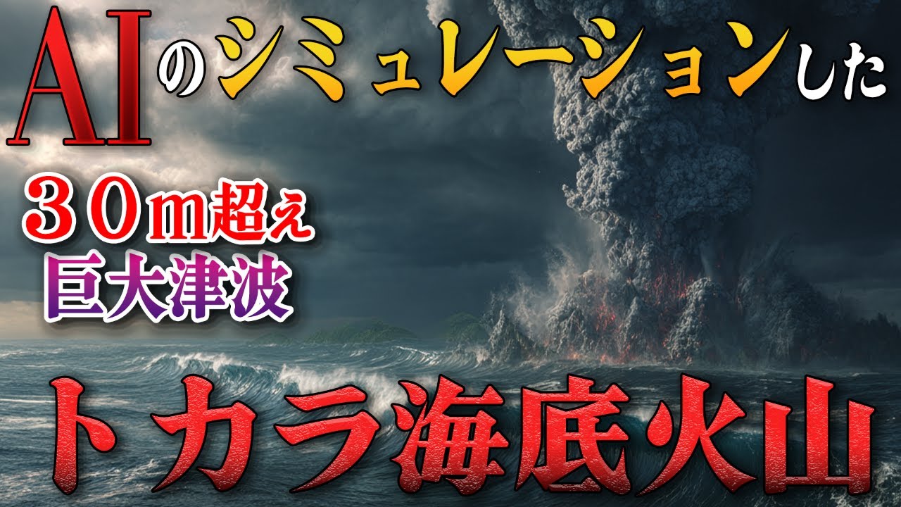 【地図で地政学】30m津波が日本列島を襲う？トカラ列島&ldquo;巨大噴火シナリオ&rdquo;が恐ろしすぎた&hellip;