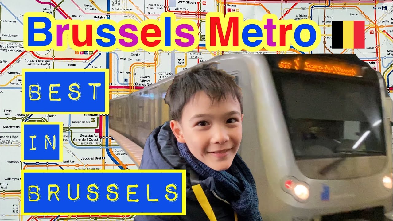 Brussels Metro - Lines 1 and 6 | STIB / MIVB | Best in Brussels | Ep.1 | Enzo’s Favorite