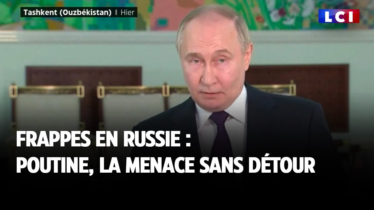 Frappes en Russie  Poutine, la menace sans détour