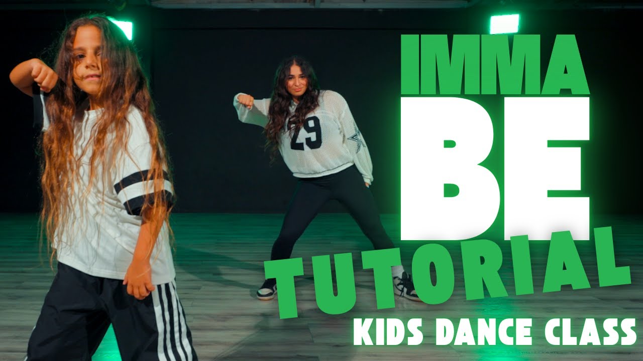 Урок хип-хоп танцев для детей | «Imma Be» – Black Eyed Peas (для начинающих/среднего уровня) | Mi...