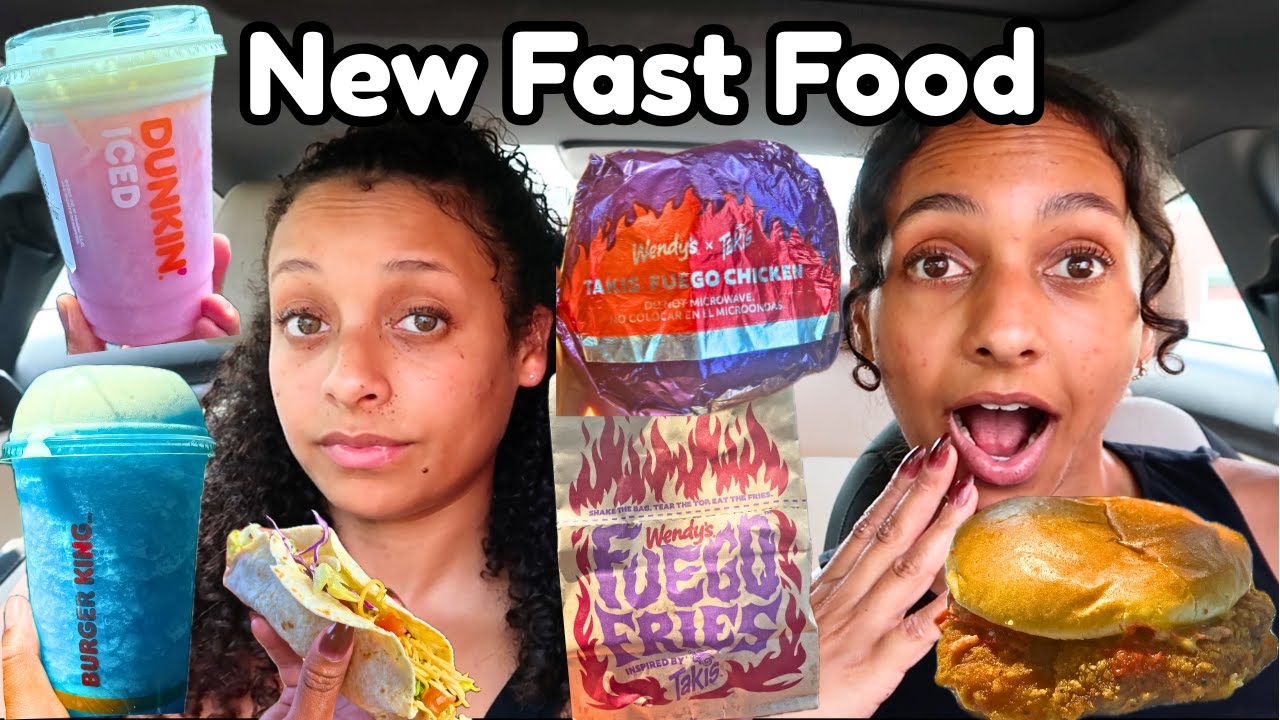 Trying Every New Fast Food Item Out Now!