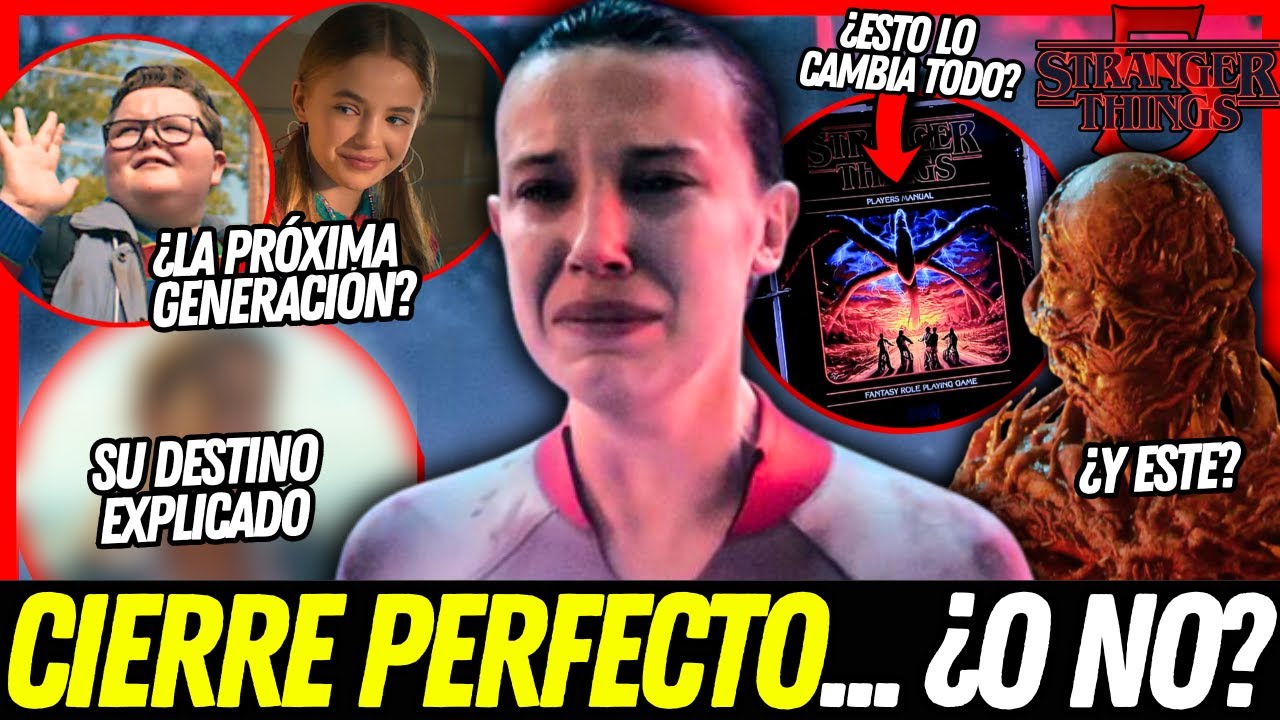 Emotivo ADIÓS, pero… ¿un FINAL que no arriesgó? 🤔 DEBATE Stranger Things 5x08 y Epílogo Explicado