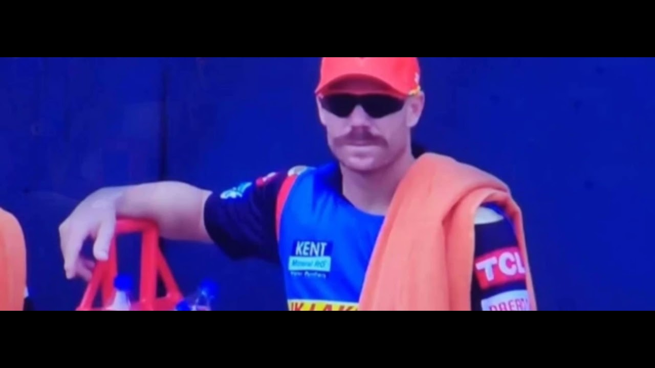 Warner crying in srh match  sad status