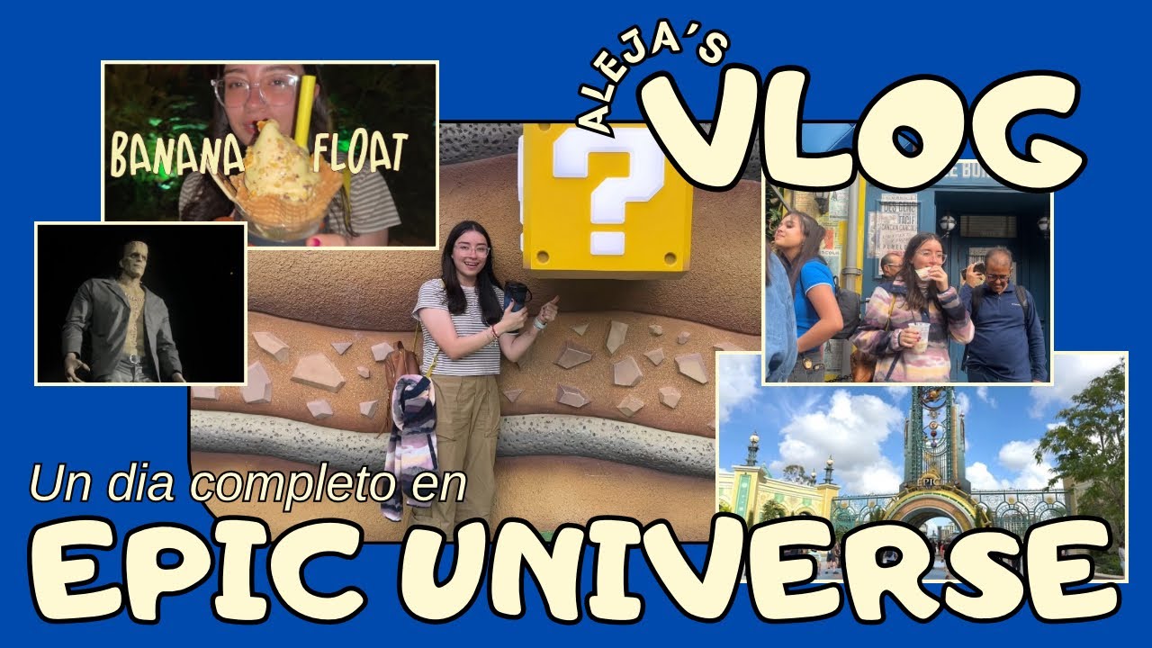 EPIC UNIVERSE EN ENERO!!! Vlog | Aleja beltran