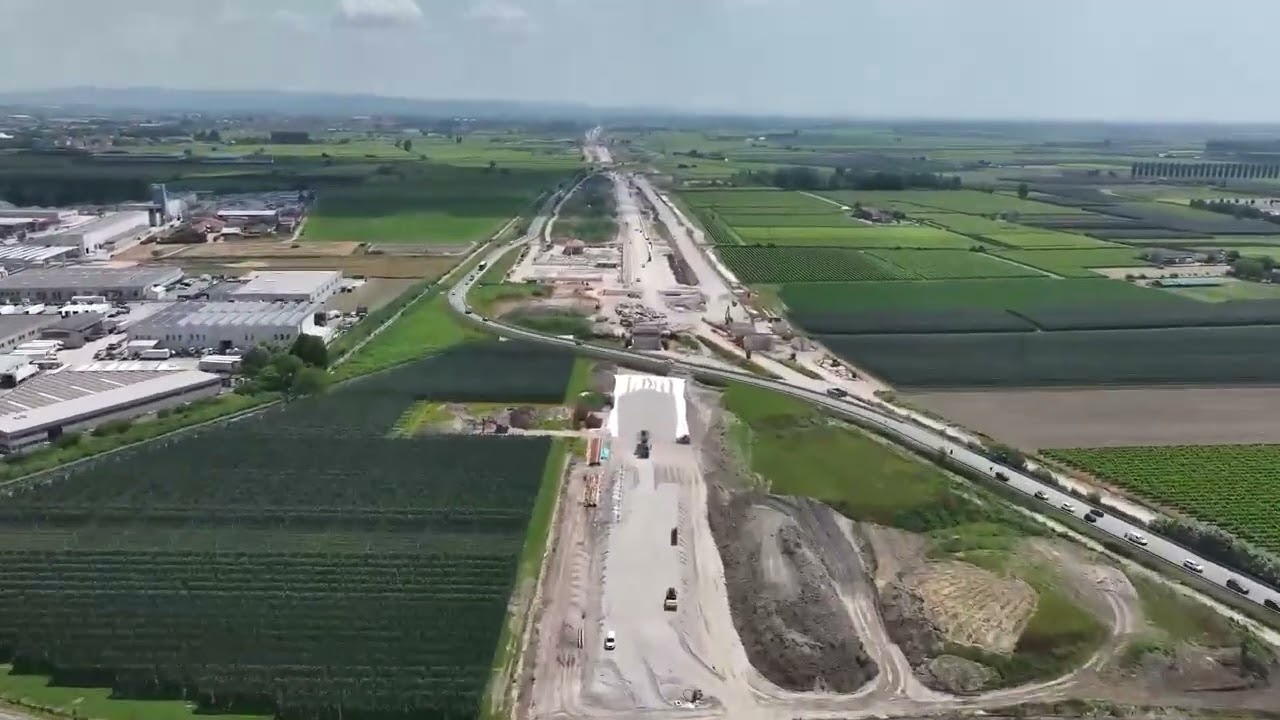 Giugno 2025 - AV/AC Verona-Padova: in volo sul futuro tracciato della nuova linea