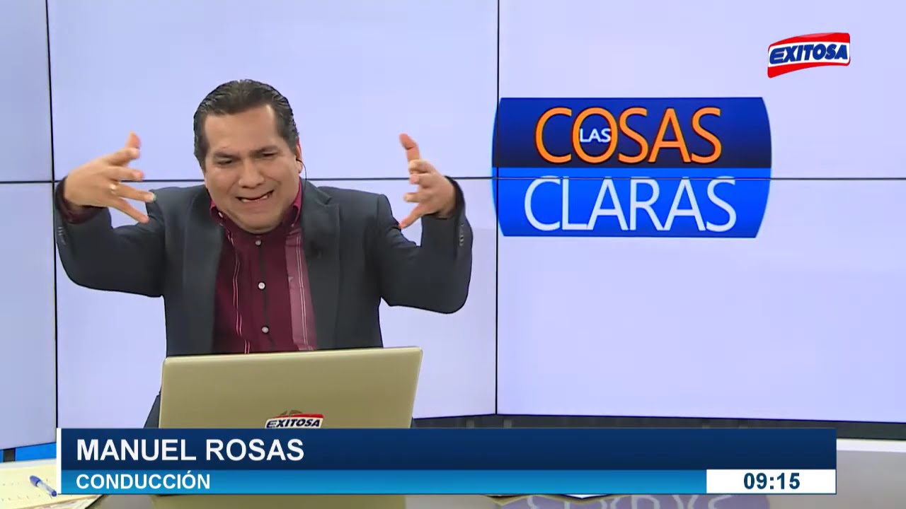 🔴EN VIVO | #LasCosasClaras con Manuel Rosas