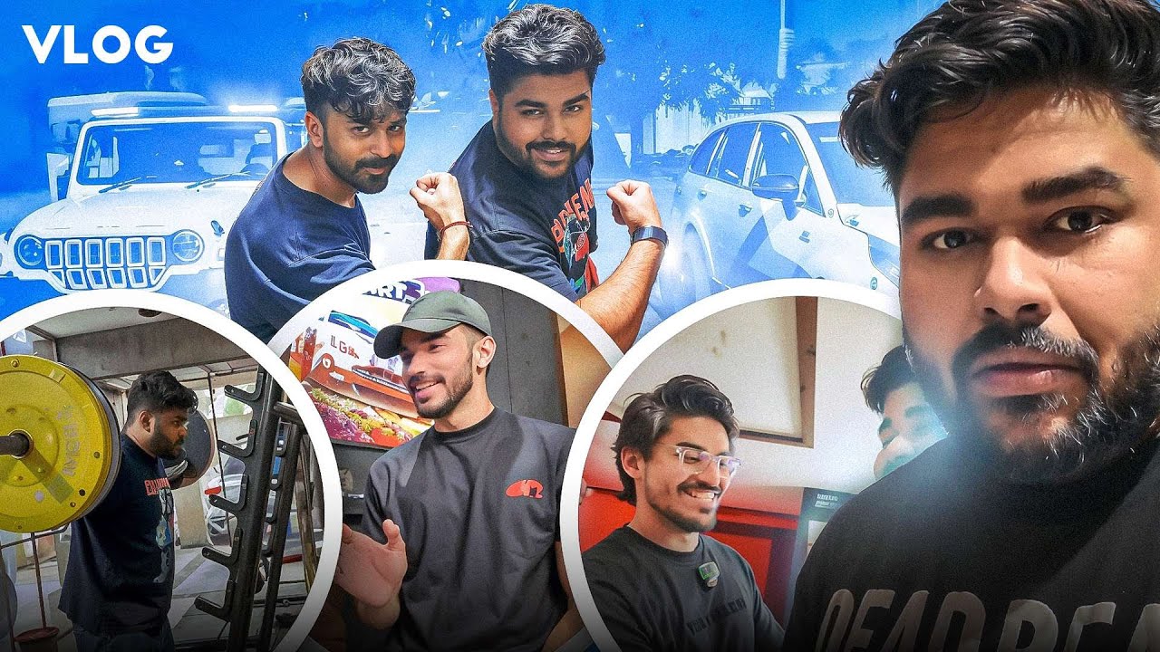 SNAX CHICHA KA MOTIVATION & HEAVY GYM in S8UL BOOTCAMP | VLOG 33 #s8ul