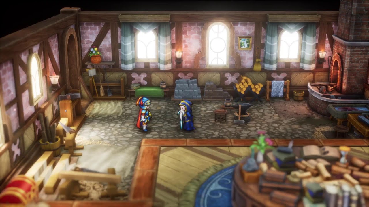 [HD2D版ドラクエ１]現実逃避して雑談