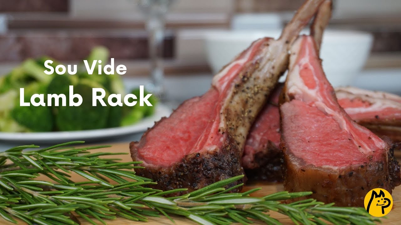 Sous Vide Lamb Rack | Simple & Elegant