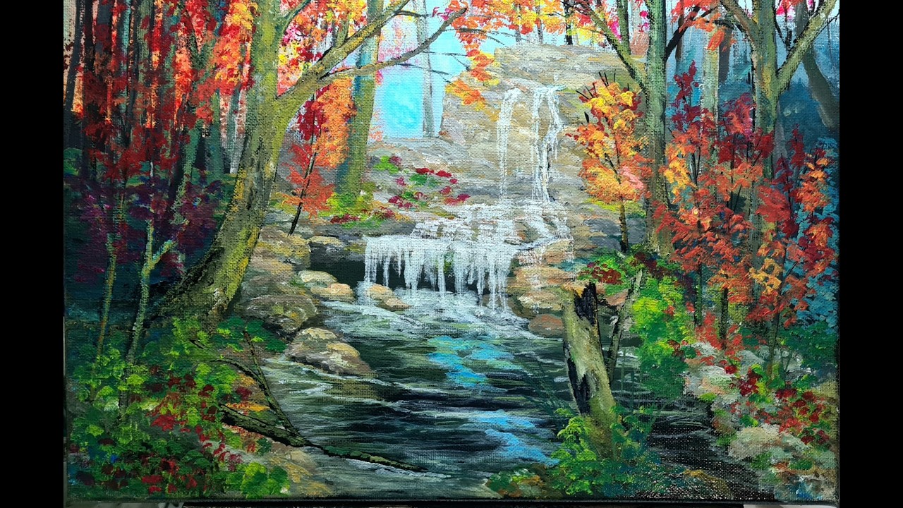 Im Wald 2, RAWO Art Acrylmalerei