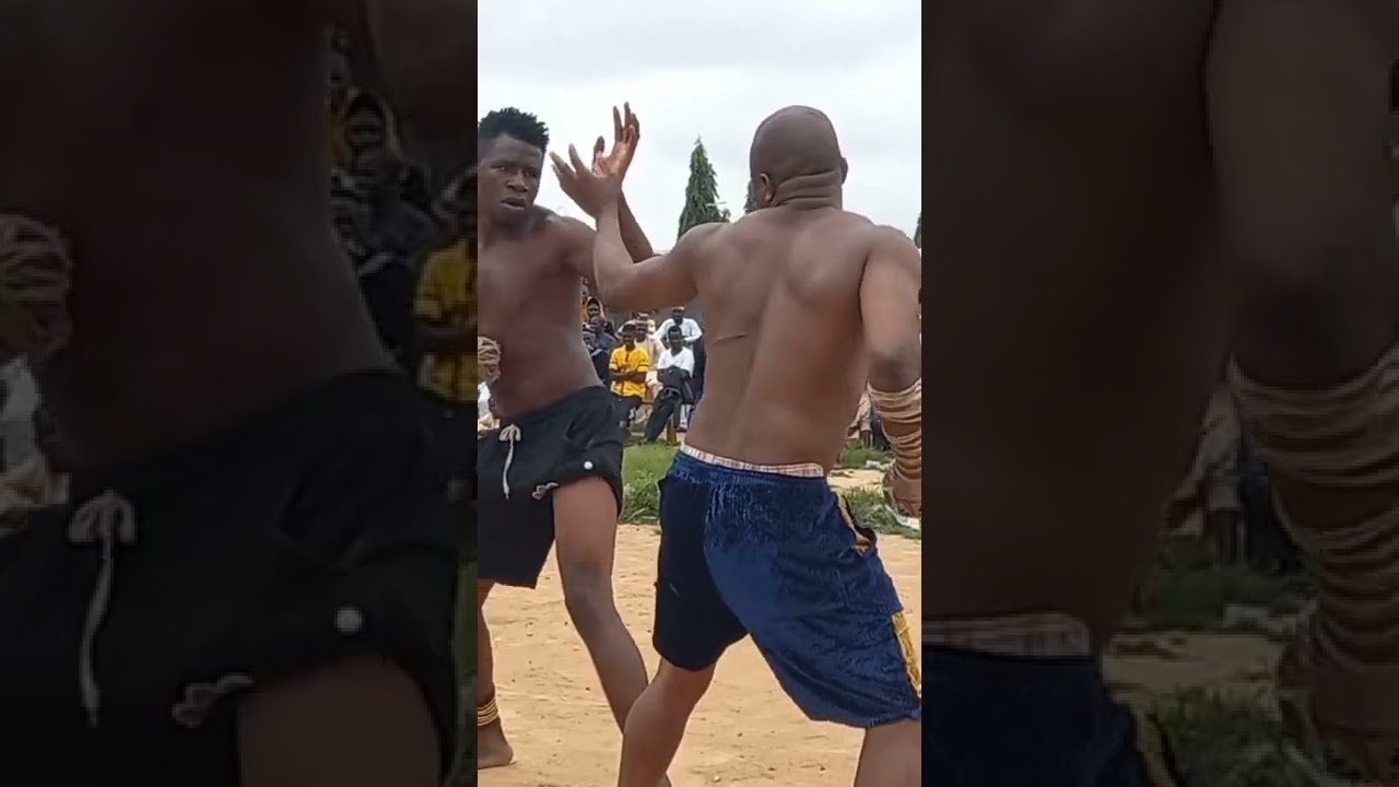 Garkuwan Cindo versus Autan dan Bunza traditional boxing damben Gargajiya
