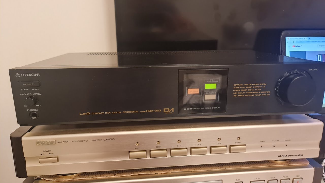 ЦАП от Hitachi Lo-D HDA-003 на PCM-54