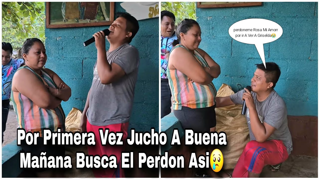 Jucho Hizo Todo Para Para Que Rosa Lo Perdonara Por Primera Vez Cantando Y Humillandose Por Amor😢