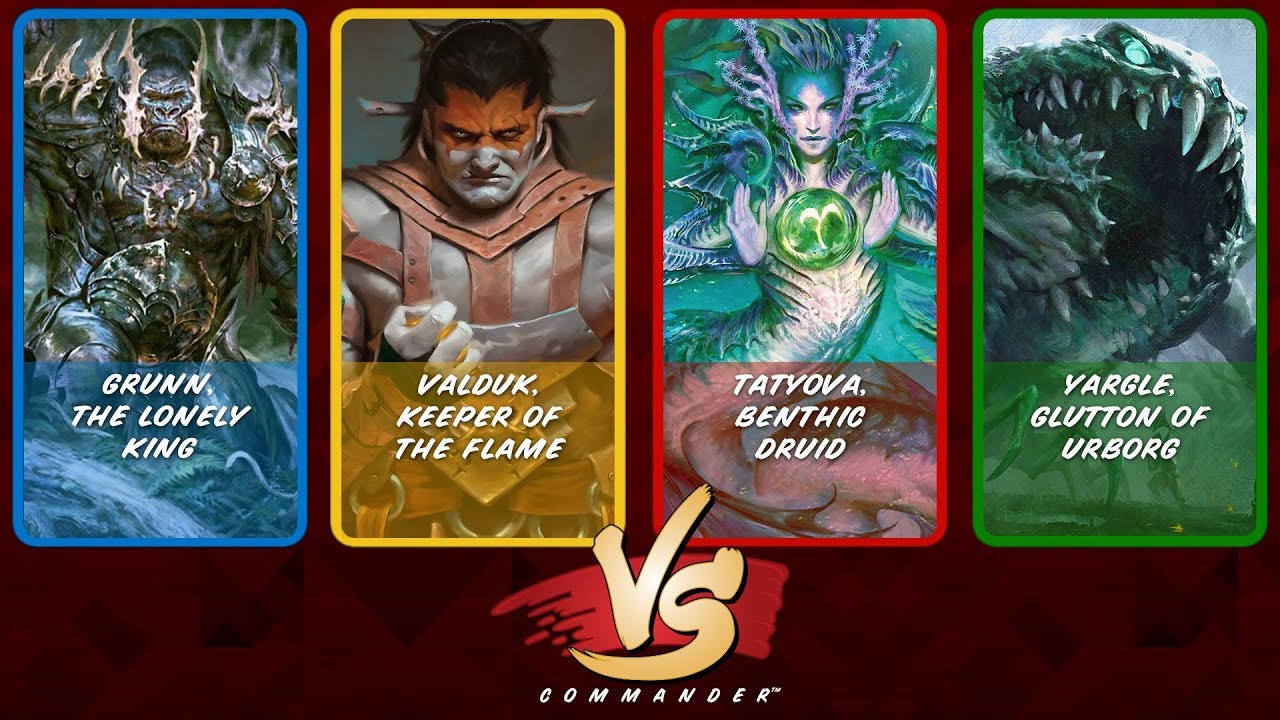 Commander VS S11E4: Grunn vs Valduk vs Tatyova vs Yargle