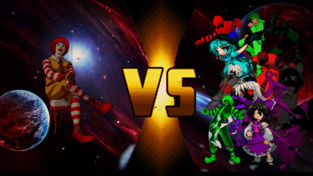 【MUGEN】error Multi Donald you vs Some Characters