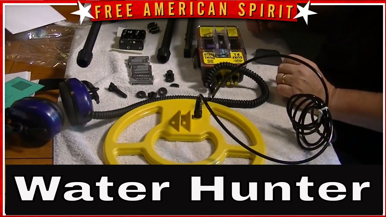Распаковка и обзор металлоискателей Whites Surfmaster Dual Field PI для золота и серебра #FreeAmericanSpirit