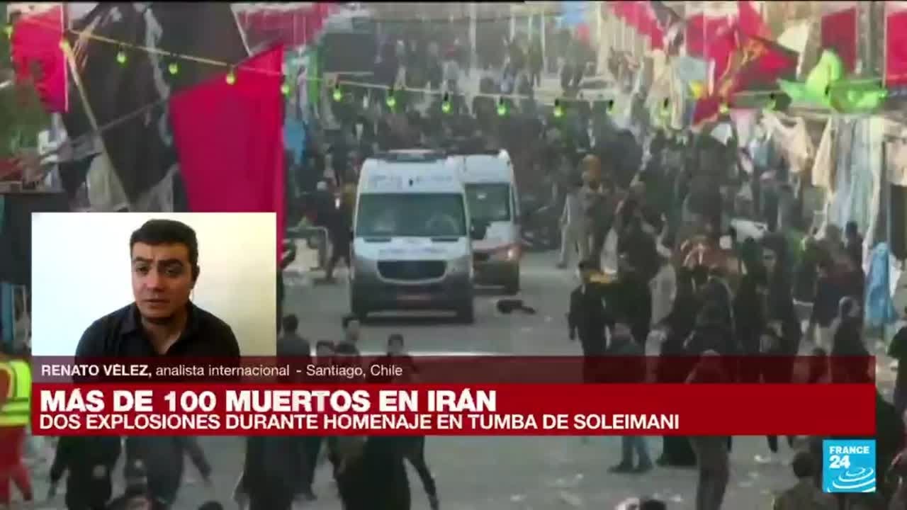 Renato Vélez: 'Atentado en aniversario de Soleimani obedecería a una estrategia de Israel'