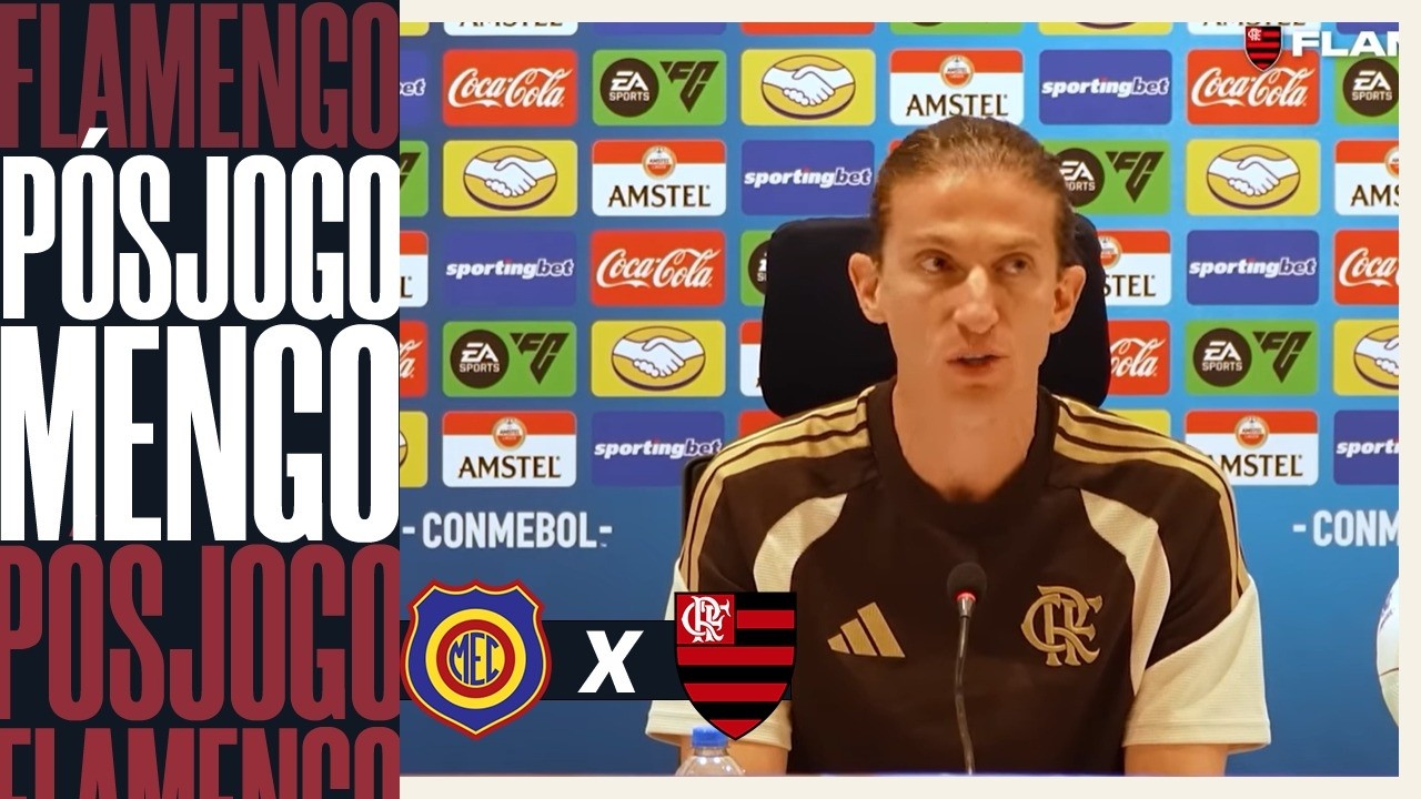 P&Oacute;S-JOGO - MADUREIRA X FLAMENGO - COLETIVA FILIPE LUIS