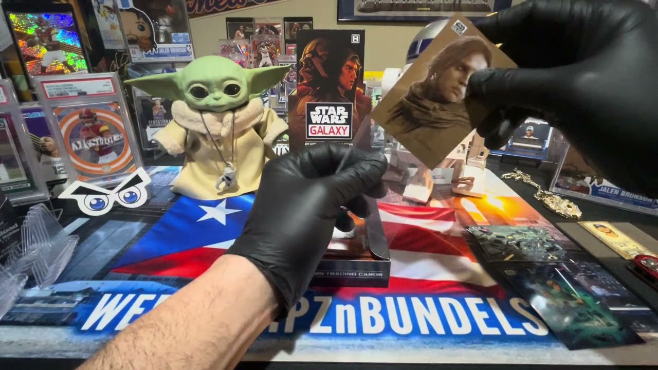 🫢😮 2025 TOPPS STAR WARS GALAXY HOBBY 🫢 🔥🔥 BOX BREAK 🔥🔥 THIS IS THE WAY ✌🏼😎