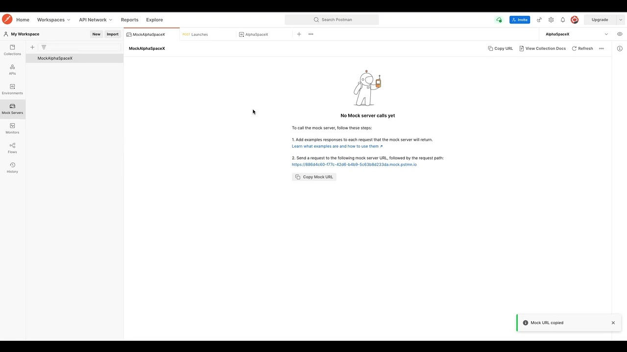 Creating MockServer with Postman- GraphQL