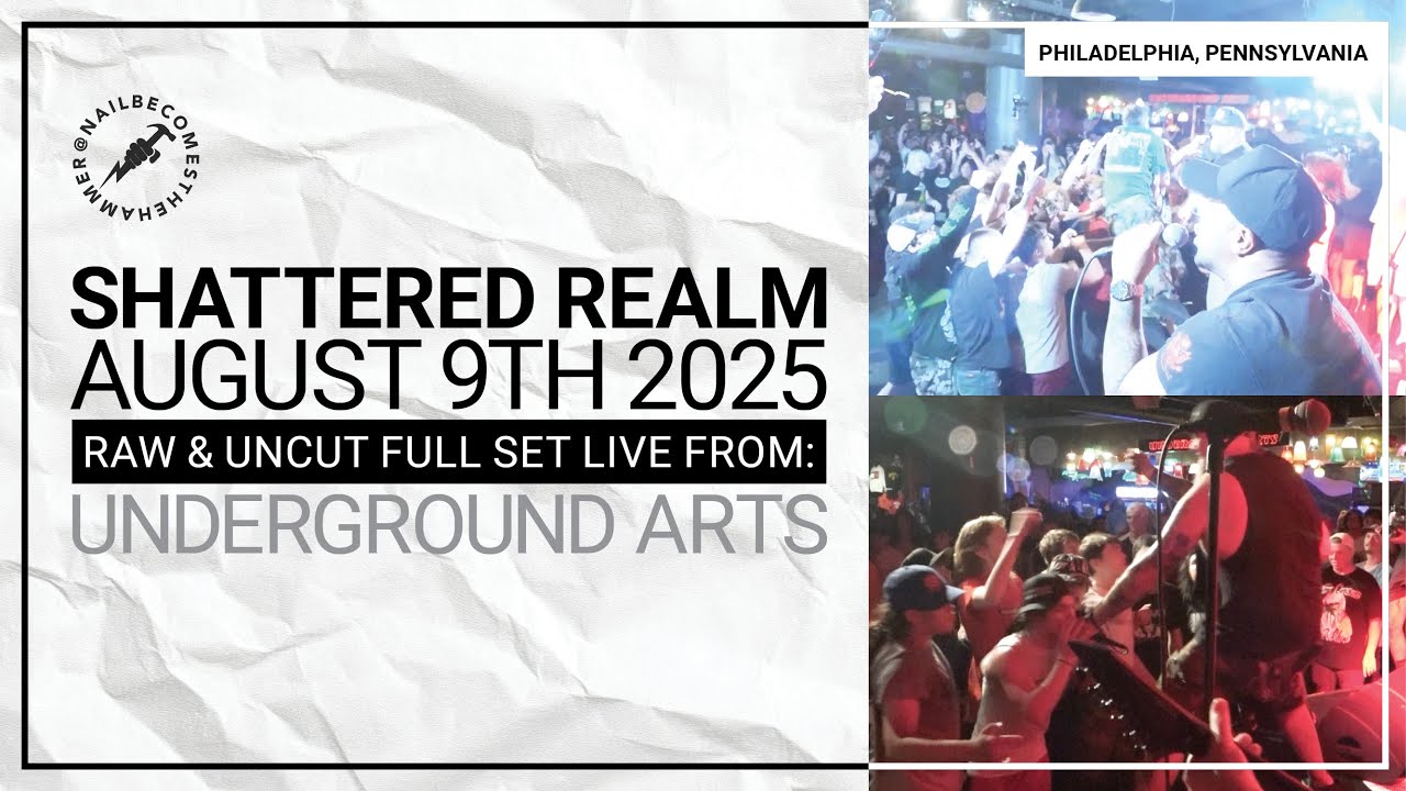 SHATTERED REALM (TIHC 2025) @ UA (Philadelphia, PA) - August 9th 2025 *FULL SET RAW/UNCUT*