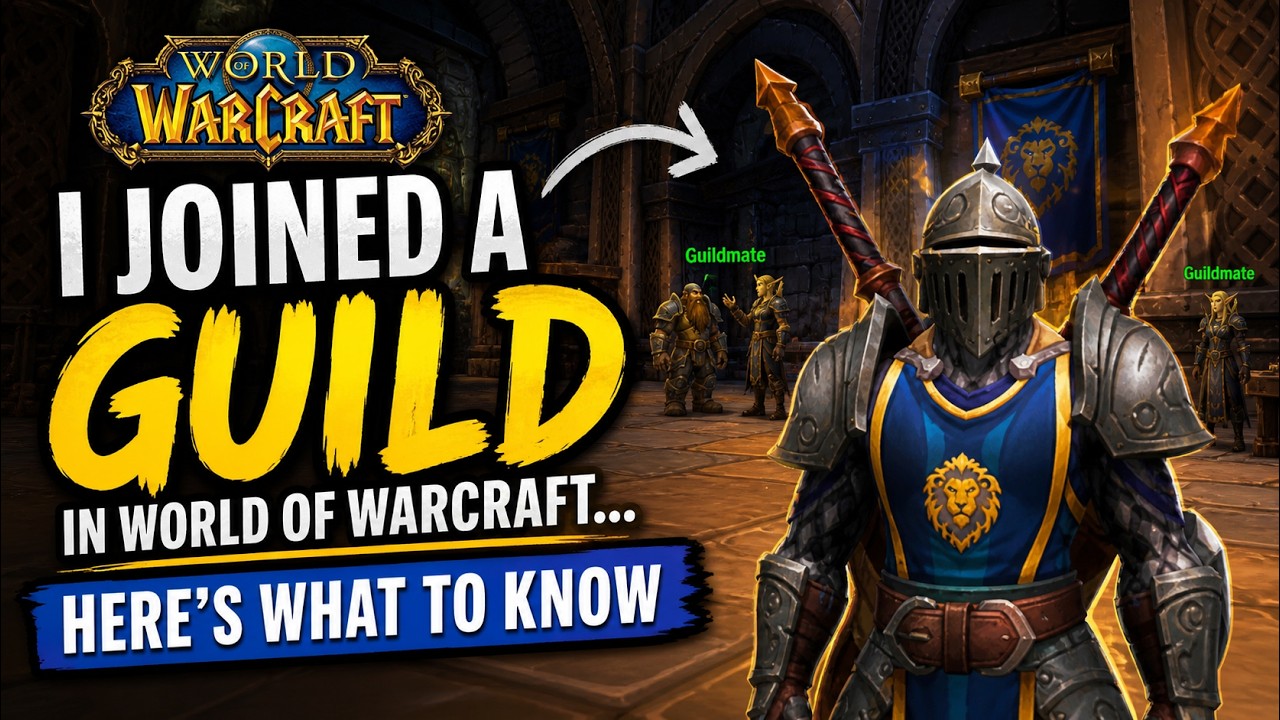 Я вступил в гильдию в World of Warcraft&hellip; Вот что вам НУЖНО знать.