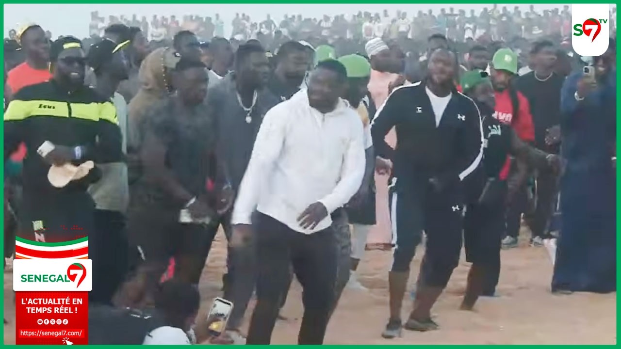 Decouvrez la nvelle danse de Modou Lo & le geste qui expl0se l'Open Presse