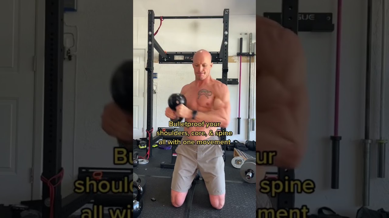 Bulletproof your shoulders, core, & spine with this kettlebell exercise.