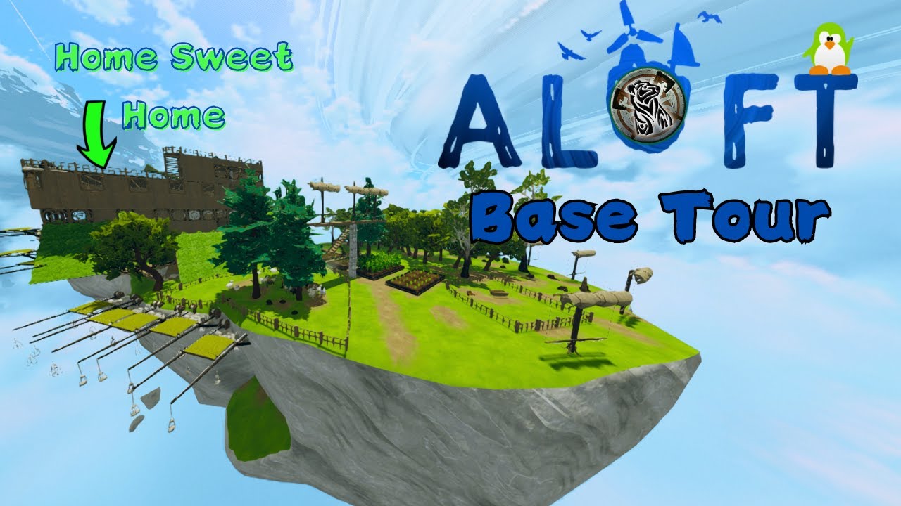Floating Island Base!? | Aloft Base Tour w/ RootedAdmin
