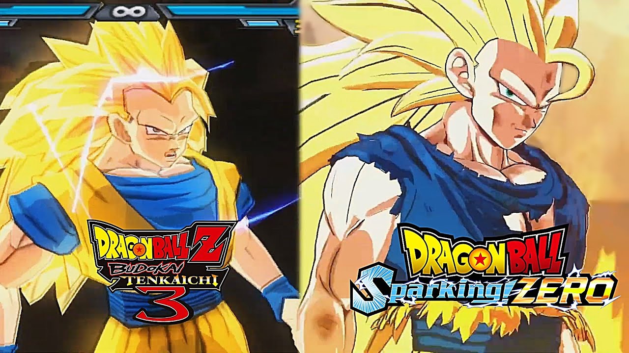 COMPARATIVA VISUAL | Dragon Ball Sparking Zero Vs Budokai Tenkaichi 3