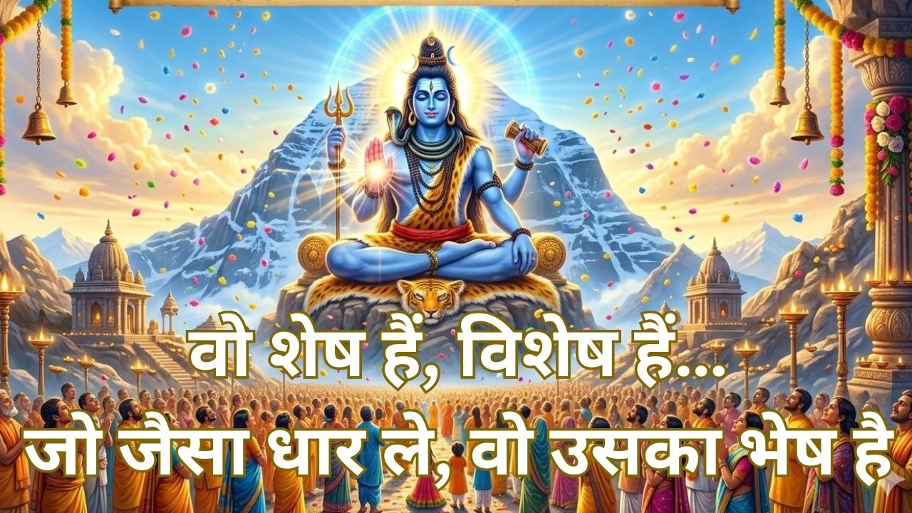 जो जैसा धार ले, महादेव उसका वैसा भेष | Powerful Shiv Vandana | Har Har Mahadev