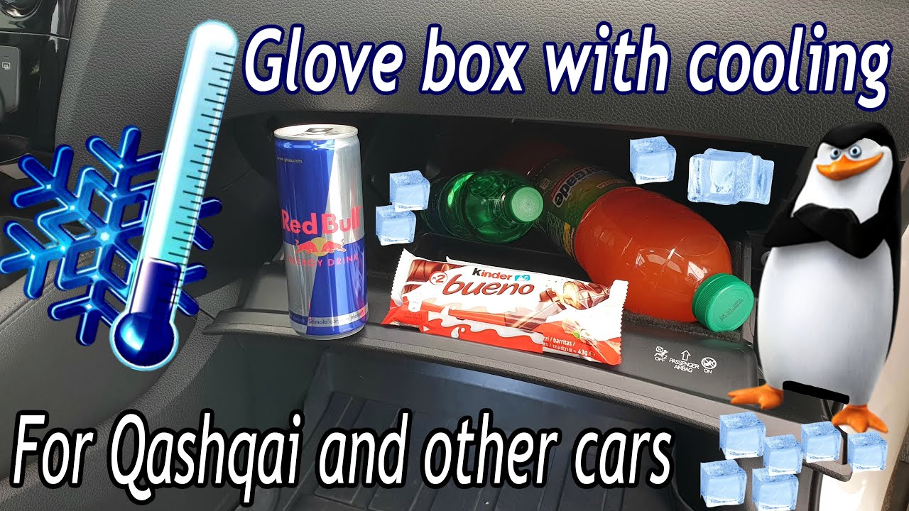 DIY Nissan Qashqai Glove Box Cooling - Cassetto Portaoggetti Refrigerato