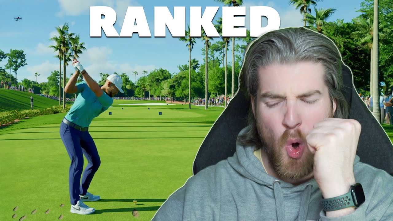 INTENSE RANKED PLAY-OFF IN PGA TOUR 2K25...