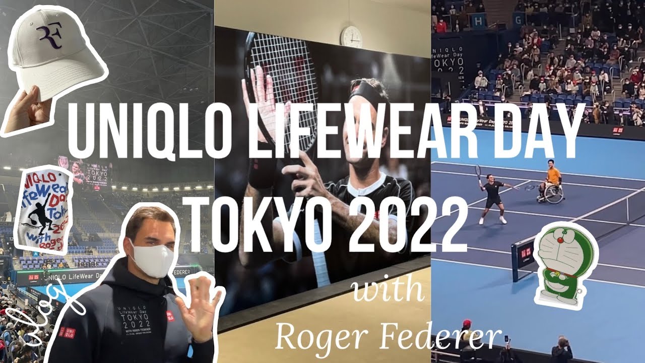 UNIQLO LifeWear Day Tokyo 2022 with Roger Federer