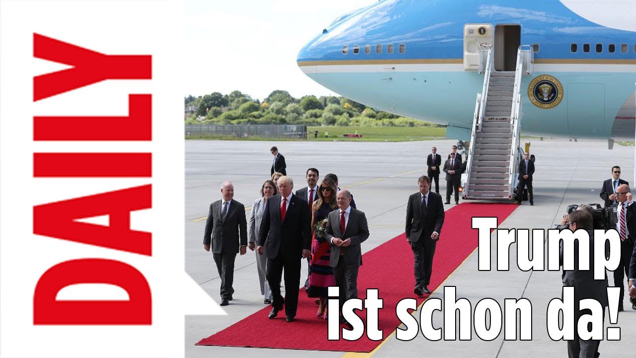 G20 - Donald Trump ist in Hamburg - BILD Daily live 06.07.17