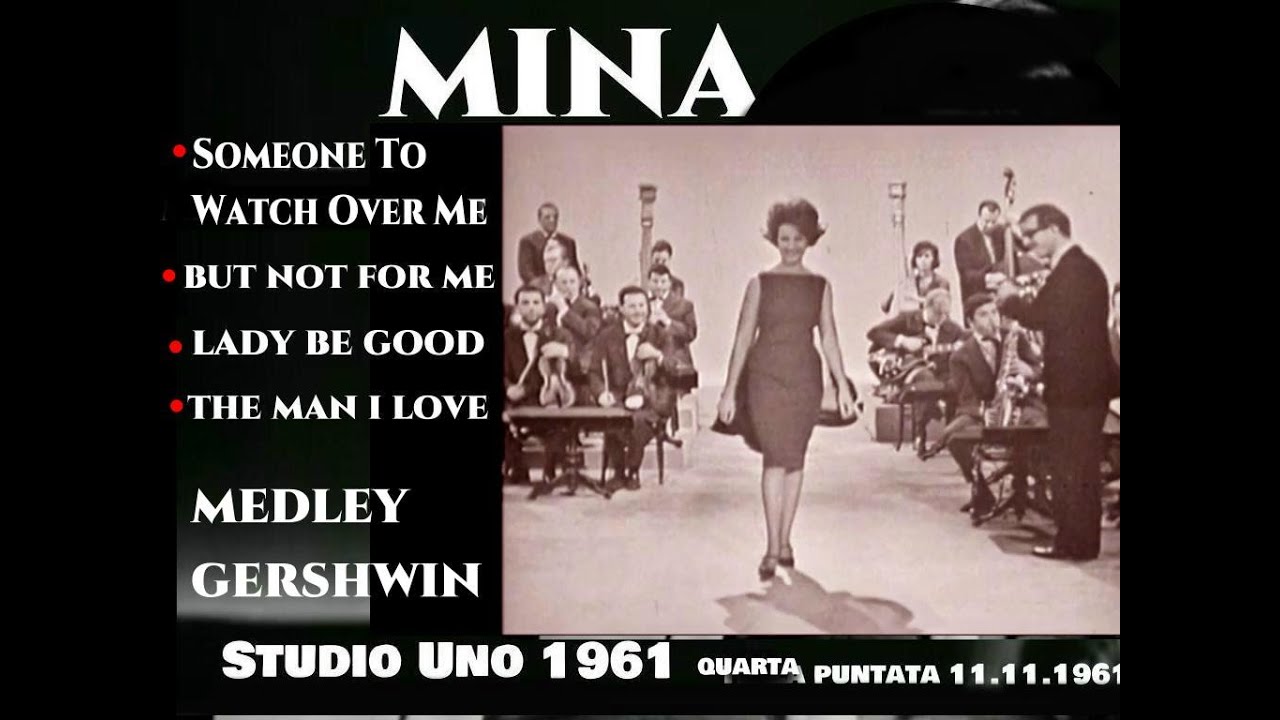 Mina Medley Gershwin Studio Uno 1961 Quarta puntata 11 11 1961