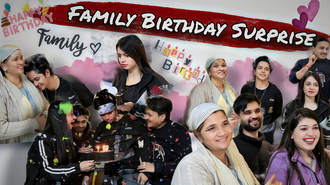 Family Ne Diya Mujhe Birthday Surprise🎂🥹 #rajjufam #love #viral #youtube 