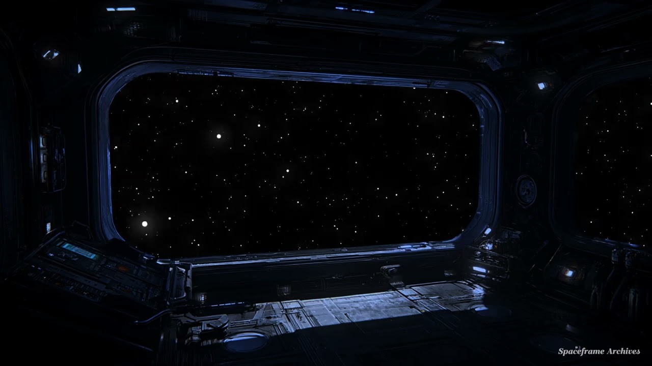Space Engine Room | Constant Sci-Fi Hum and Universe Noise for Deep Focus