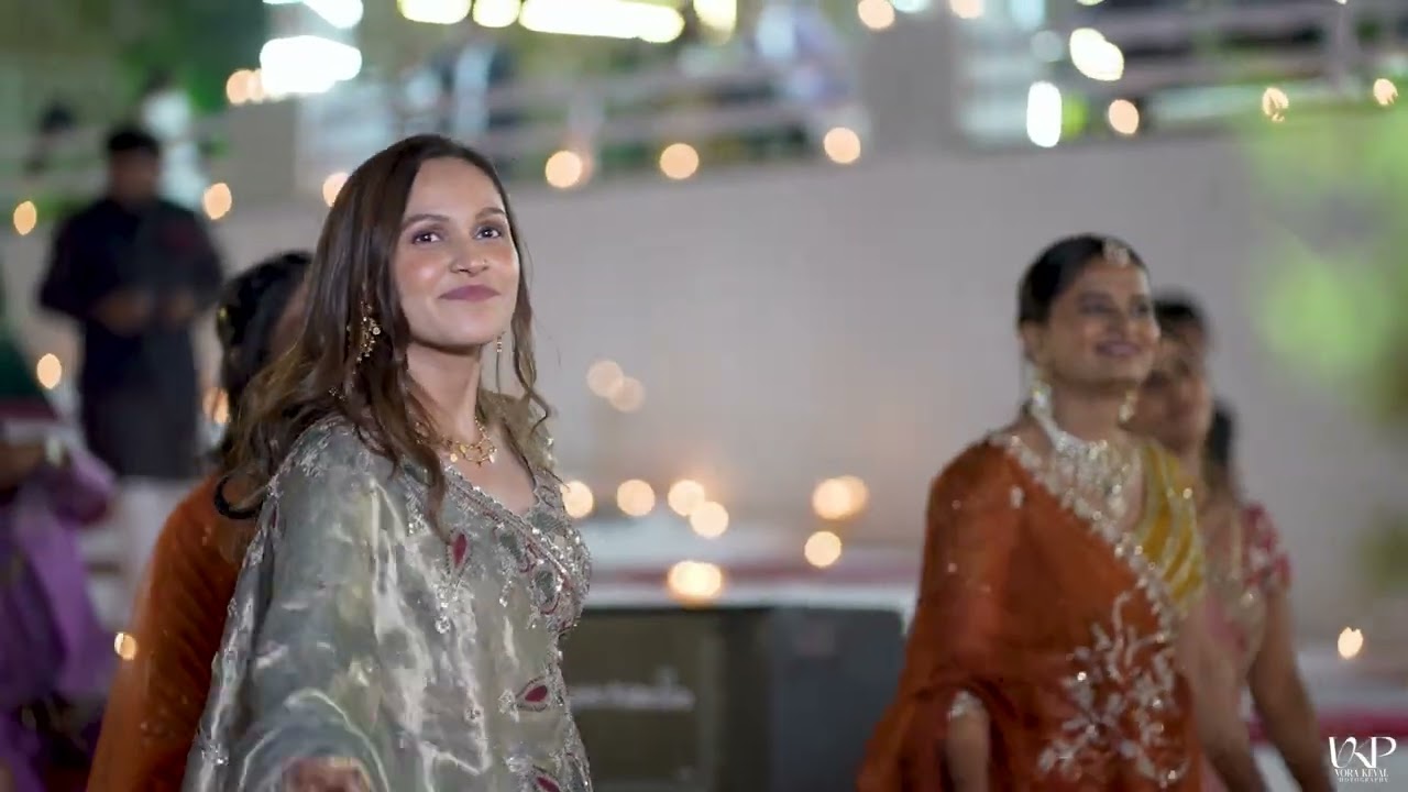 Groom Sister | Varmala Performance | Balotra | Harshil & Santosh