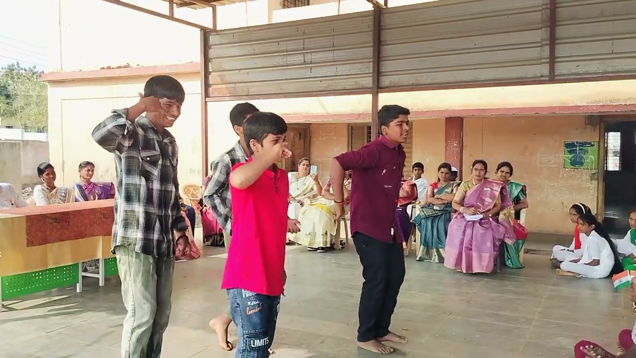 Sandesh athe he dance performance ZPHS Raikode Government School students 