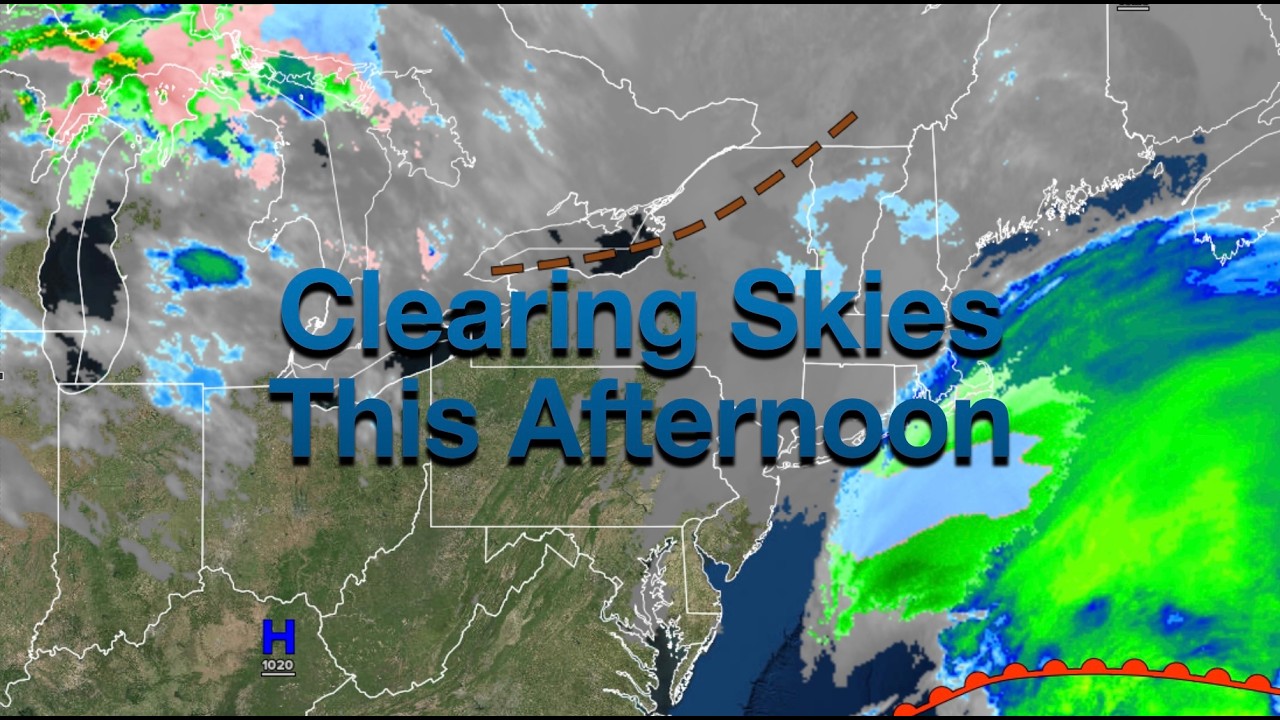 Clearing Skies This Afternoon