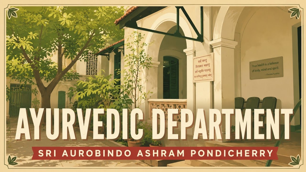 Sri Aurobindo Ashram Ayurvedic Department Pondicherry | Healing Through Tradition & Care