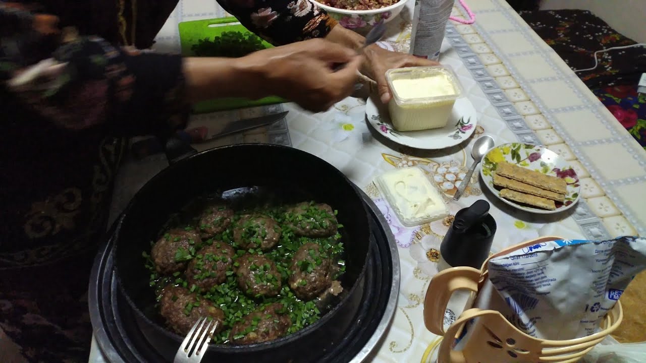 котлеты из бычьего сердца.  beef heart cutlets