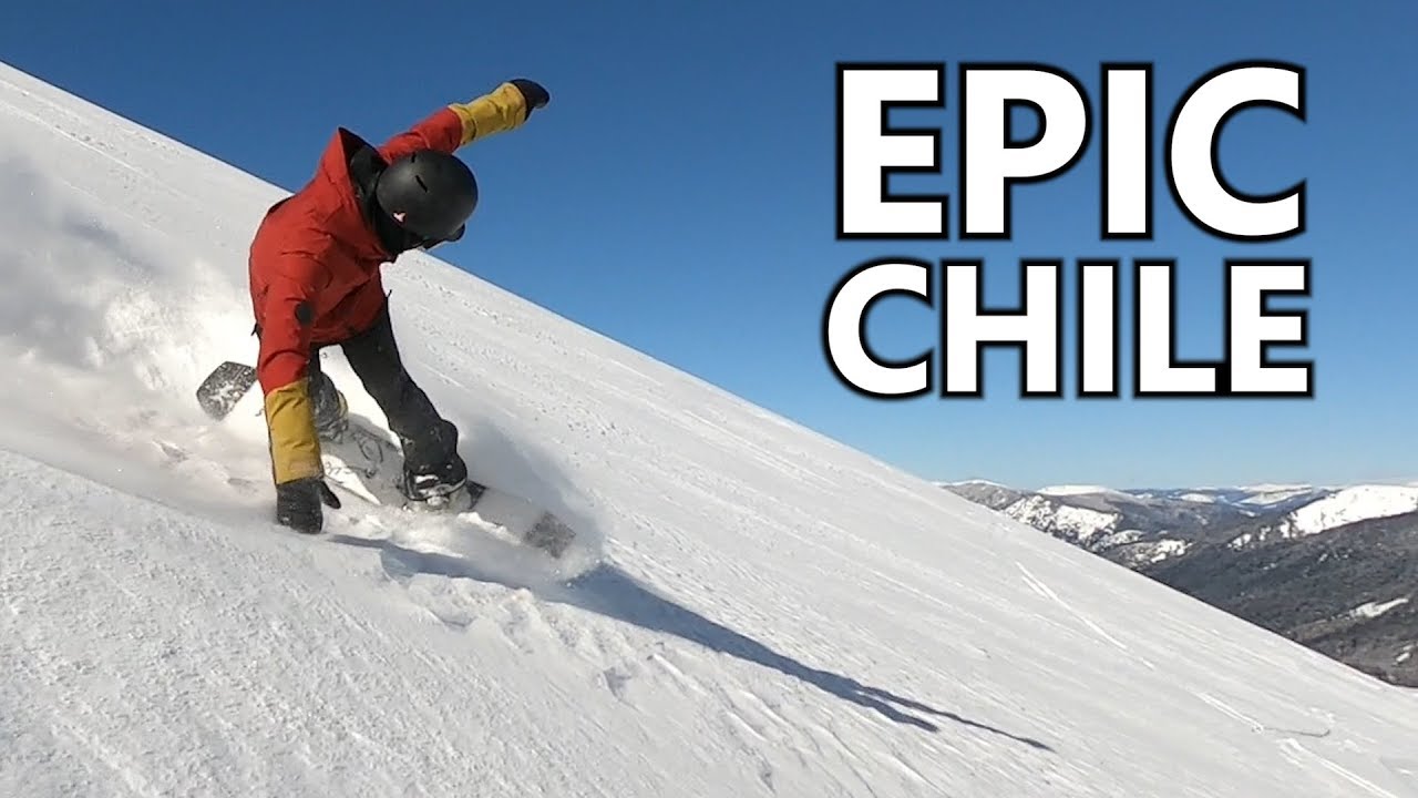 Epic Big Mountain Snowboarding in Chile